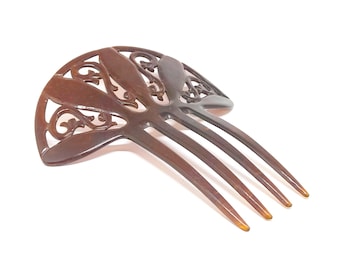 Paul Marechal Rat Tail Salon Comb circa 1980’s, Made in France 1980 main image 3