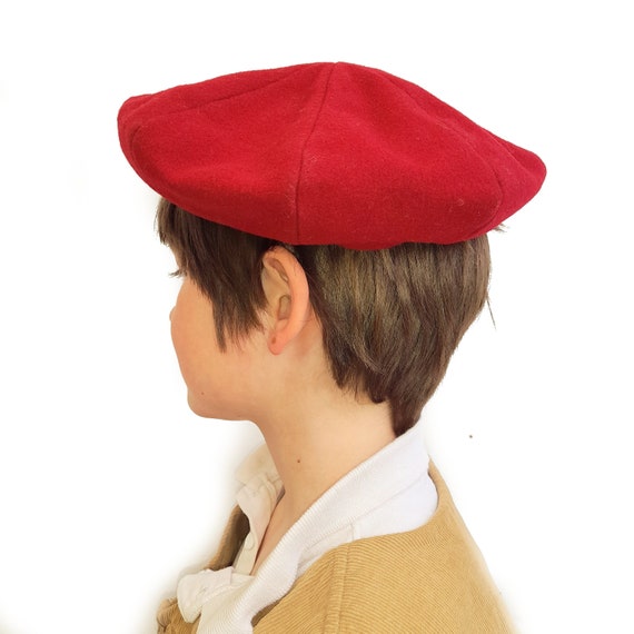 Vintage Red Wool Beret Hat 6 3/4 1950s 60s Classic - Etsy Israel