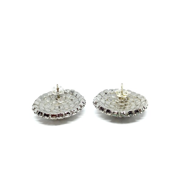 Statement Earrings Sparkly Rhinestone Earrings Vi… - image 5