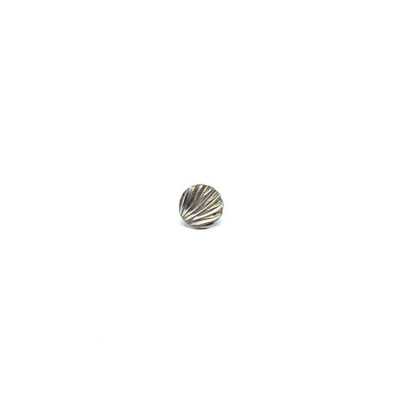 Sterling Silver Shell Earring Nose Stud Single Od… - image 2