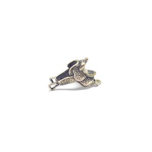 Sterling Silver Charm Horse Saddle Western 925 Southwestern Cowboy Charm Bracelet