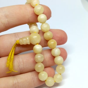 Yellow Jade Bead Bracelet Vintage Gemstone Beads Beaded Bracelet Crystal Jewellery Jade Beads