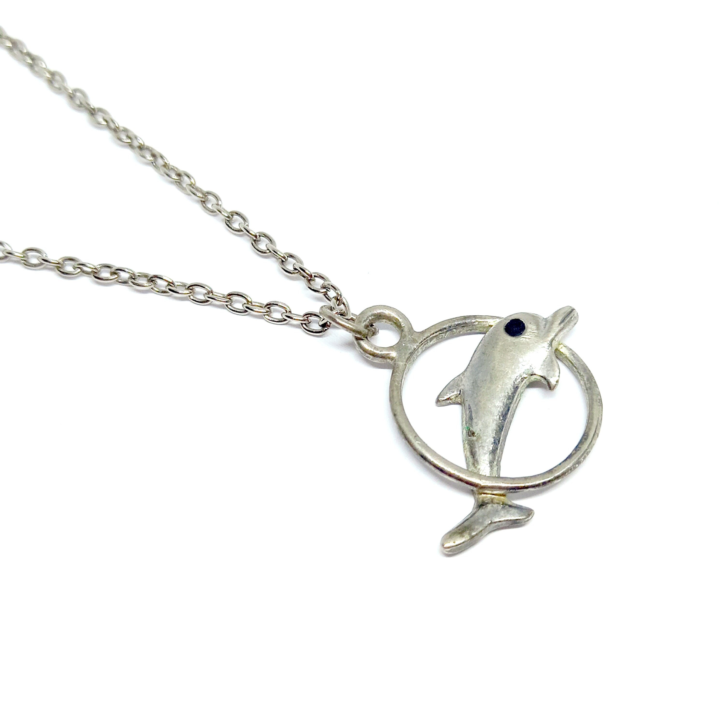90s Fish Necklace - Etsy