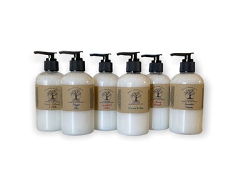 Goat Milk + Shea Butter creamy hand soap - liquid hand soap - thick soap