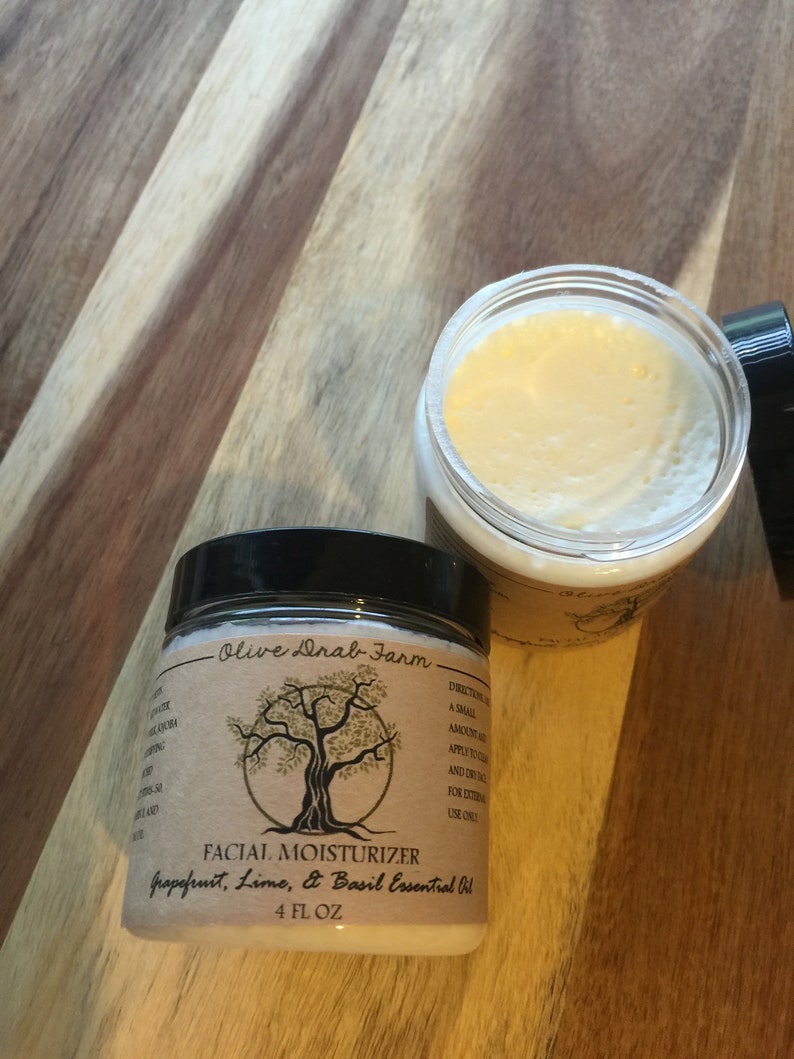 Facial Moisturizer Goat Milk Mousse like textured facial Etsy