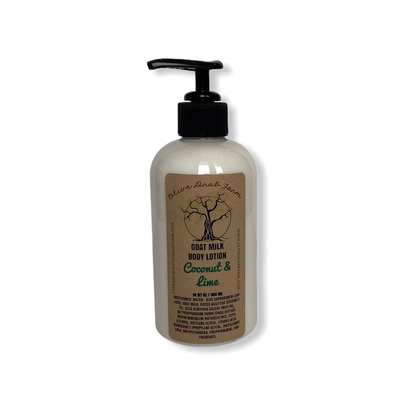 Goat Milk Lotion Nongreasy for Eczema Etsy