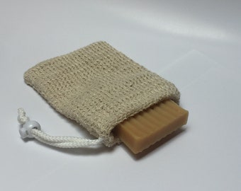 Sisal Soap Pouch - all natural