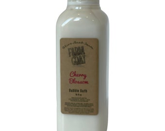 Large Scented Bubble Bath - Gentle Goats Milk Foaming Bath - Luxurious Bubble Bath