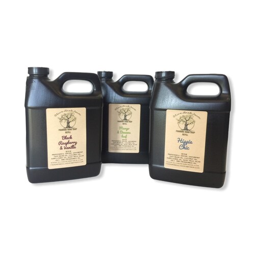 Organic Liquid Hand Soap Refill Pick Your Scent Etsy