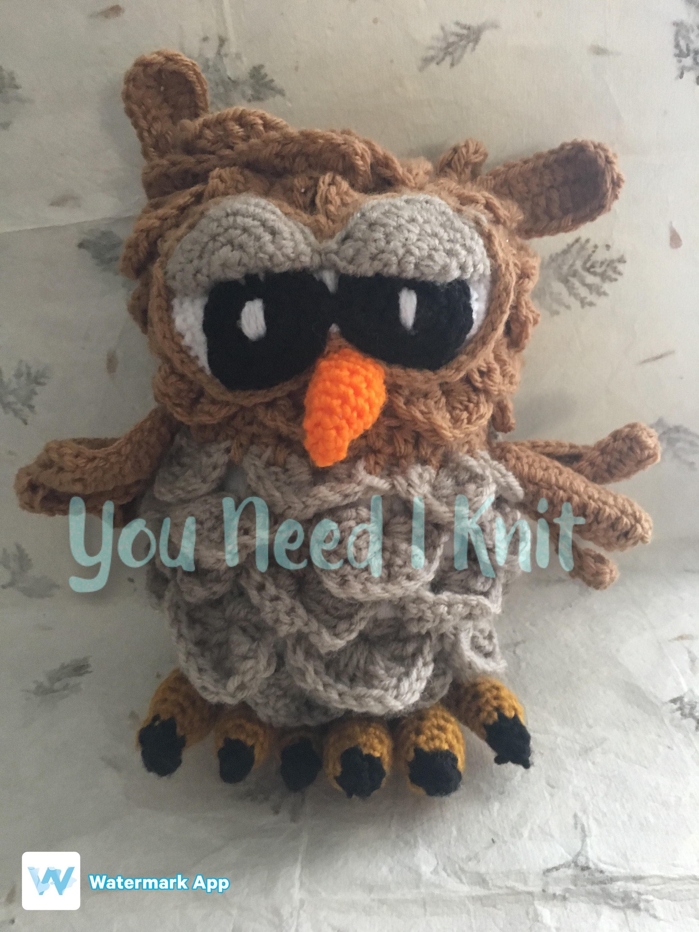 Owl crochet, crochet owl, amigurumi owl, owls stuffed animal, owl stuffy, unique owl amigurumi, owl