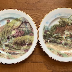 Vintage Kirsty Jane Decorative Plates