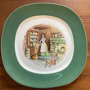Vintage Taylor Smith Taylor Colonial Plate