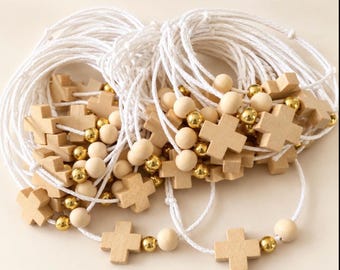 50 pcs  Martyrika Bracelet-Baptism favors-Wedding Favors-First communion -Baby shower favors-Fast shipping.