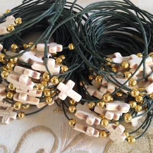 20 pcs  Martyrika Bracelet-Baptism favors-Wedding Favors-First communion -Baby shower favors-Fast shipping.