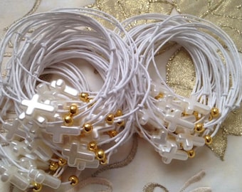 80 pcs Martyrika Bracelet-Baptism favors-Wedding Favors-First communion -Baby shower favors-Fast shipping