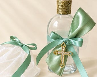 Greek Orthodox Christening Set: Oil Bottle and Soap
