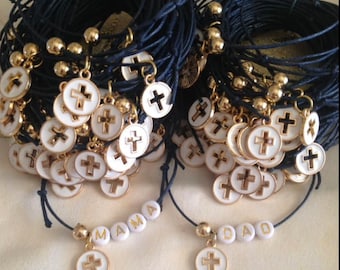 20 pcs Martyrika Bracelet-First communion -Baptism favors-Fast shipping.
