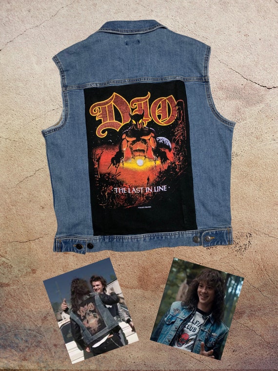 Stranger Things Eddie Munson Denim Vest