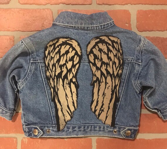 infant black jean jacket