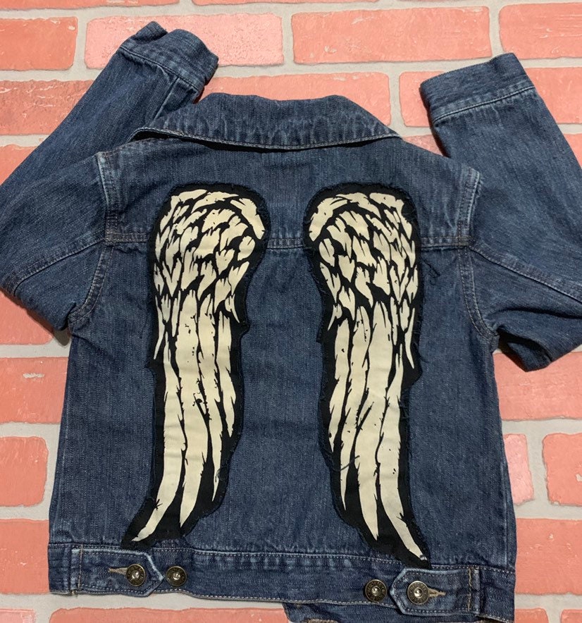 The Walking Dead Daryl Dixon Inspired Custom Denim Jeans | Etsy
