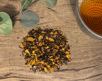 Spiced Turmeric Loose Leaf Tea, Oolong