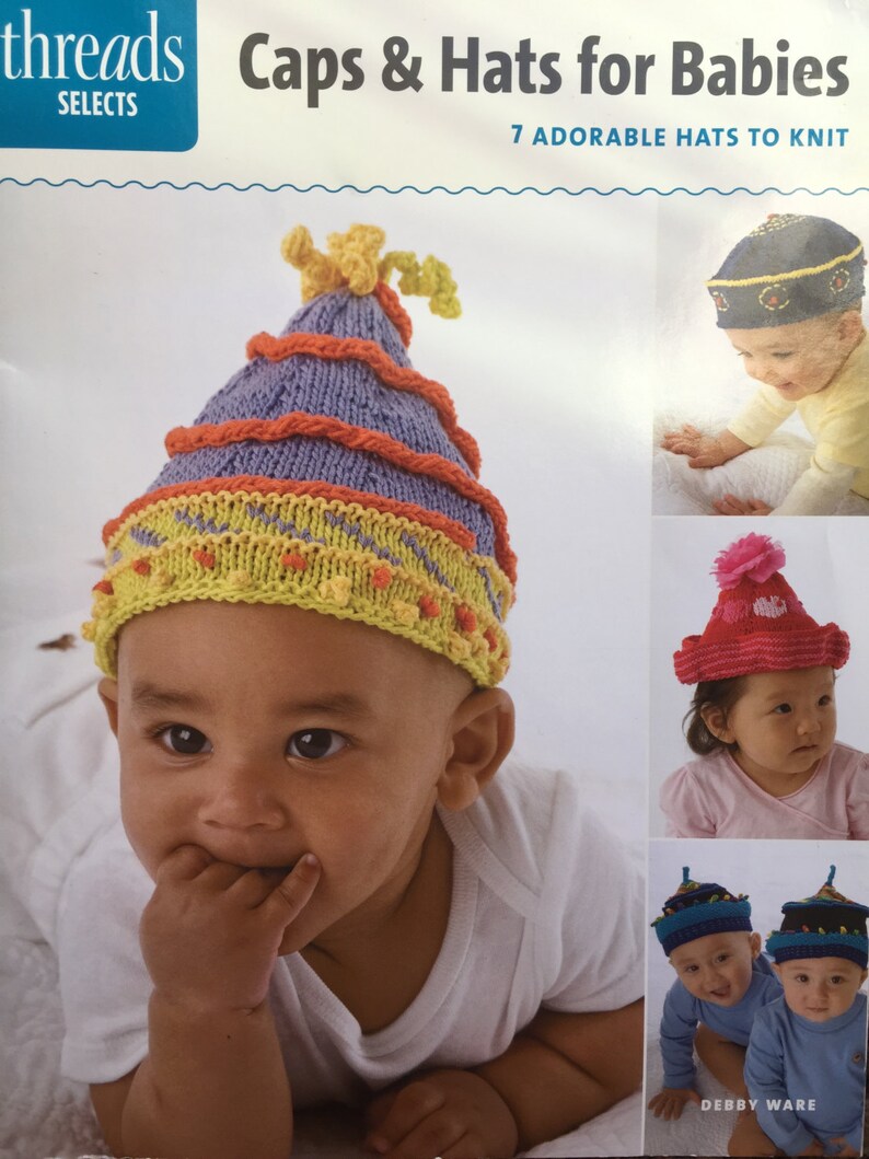 Knitting Book Baby Hats Knit Hats Etsy