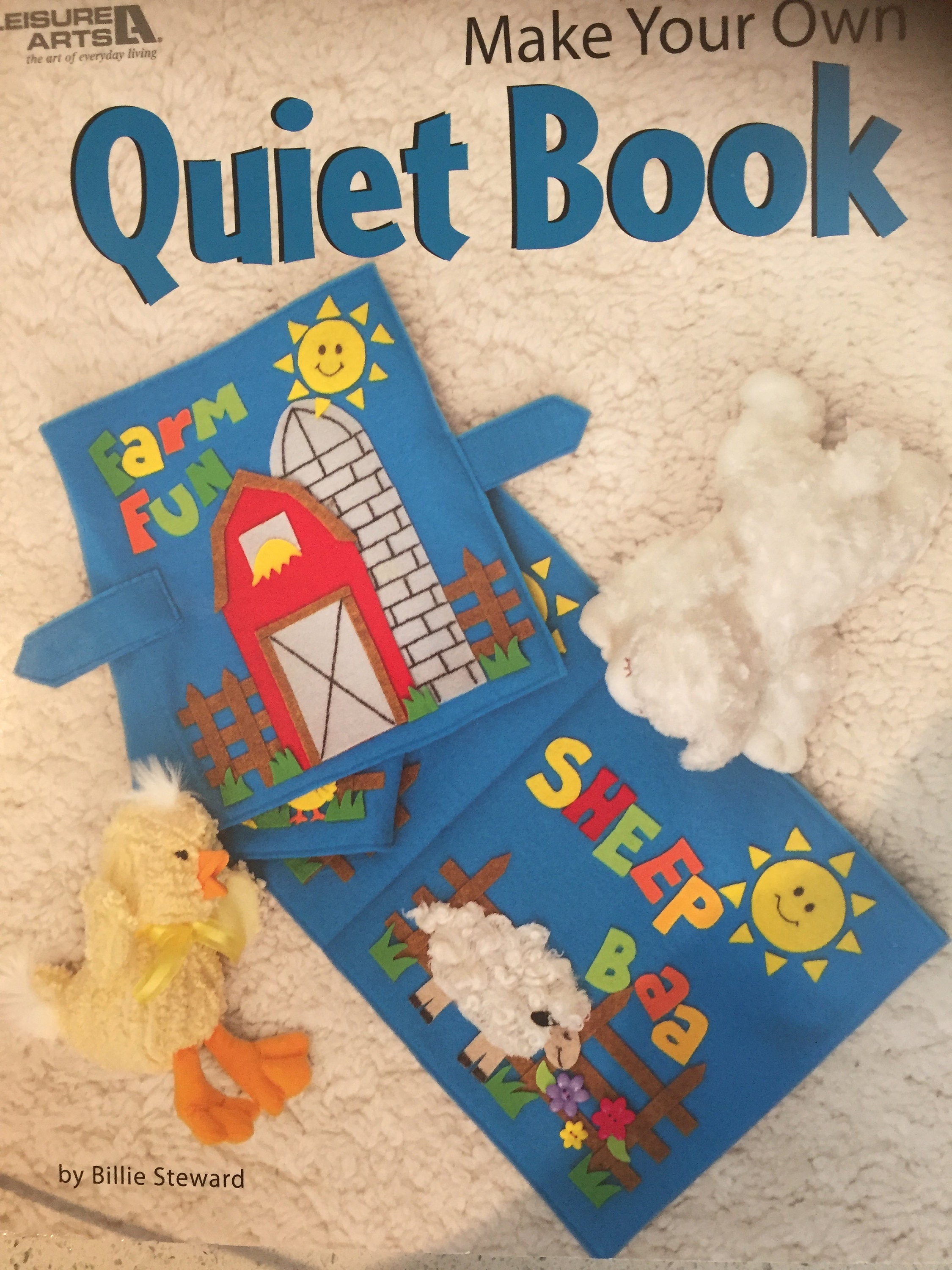 Quiet Time Book By Billie Steward DIY Toddler Books How To Etsy