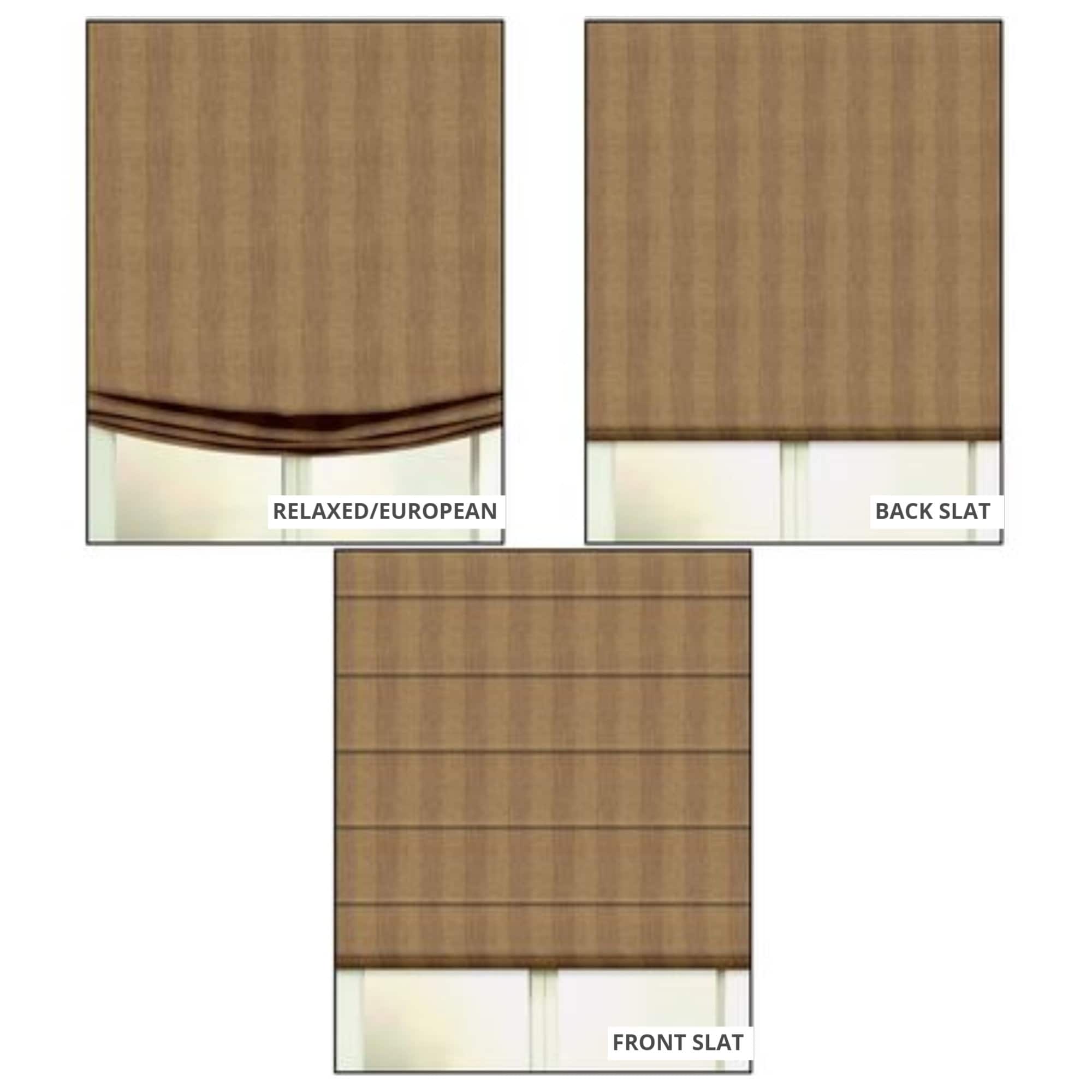 Geometric Print Roman Shades, 5 Colors. Blackout Lining Option. Custom Window Blinds for Living