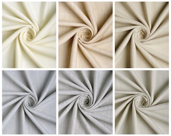 6 Colors. Herringbone Textured Curtains, 4 Pleat Styles, Blackout Lining Option. Custom Drapes for Living Room, Bedroom, Kitchen & Dining.