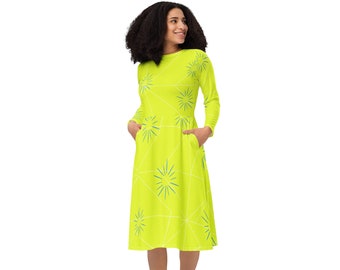 Adult Inside Out Joy dress - Joy Outfit - Disney Birthday Costume - Inside Out Joy Costume - Joy Dress