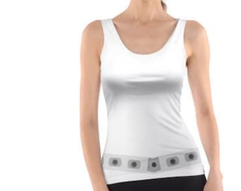 Princess Leia Costume - Princess Leia - Star Wars - Princess Leia tank top - Adult Princess Leia - Woman Princess Leia - Tee - Costume