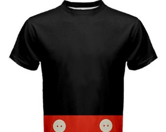 Adult Mickey T-Shirt - Mickey Top - Disney Birthday Costume - Mickey Shirt - Mickey Shirt - disney bound Mickey