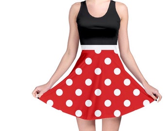 minnie mouse maxi dress