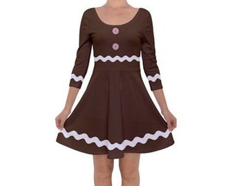 womens gingerbread costume