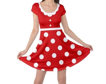 minnie mouse maxi dress