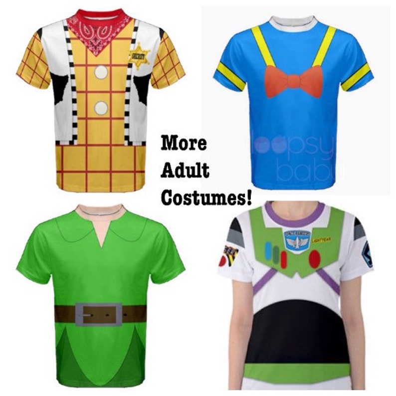 Kid Toy Story Woody Costume Tshirt Toddler Woody Costume Etsy