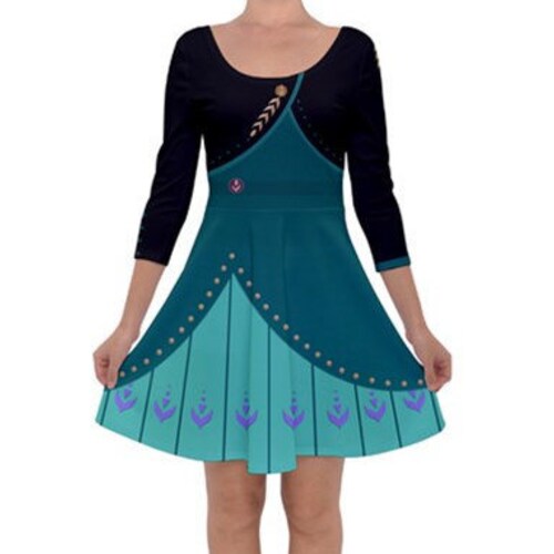 Adult Queen Anna Dress Frozen 2 Dress Frozen 2 Costume Etsy