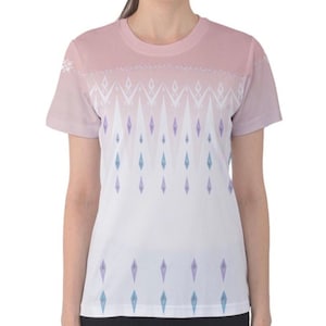 Frozen 2 Elsa tshirt - Elsa Costume for Woman - Frozen - -fifth spirit - Adult Elsa Costume - Frozen Costume for Woman
