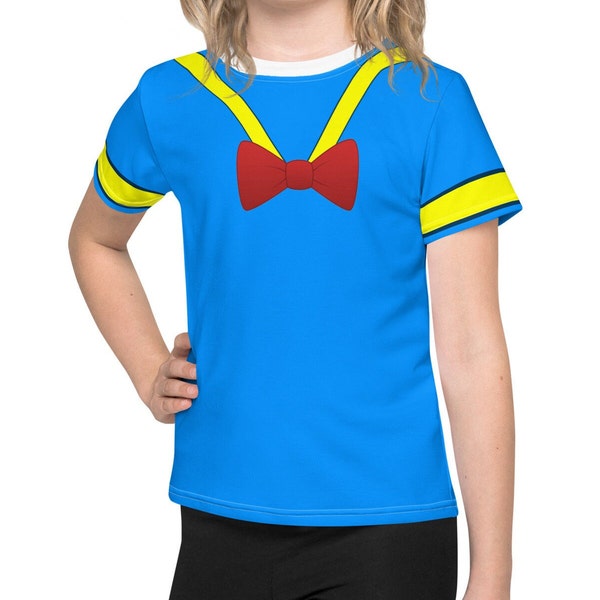 Kids Donald Duck Costume - Boy Donald Top - three caballeros costume - Disney Birthday Costume - Donald Duck Shirt