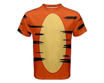 Adult Tigger T-shirt - Adult Tigger Costume - Winnie the Pooh