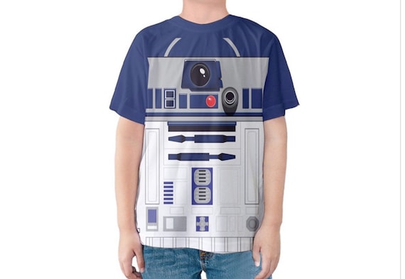 Amerika pensionist Regeneration Kids R2D2 T-shirt Star Wars Disney Birthday Costume R2D2 - Etsy Israel