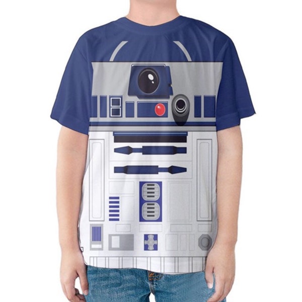 Kids  R2D2 T-Shirt - star wars - Disney Birthday Costume - R2D2 Shirt - Star wars costume - Star Wars Resistance