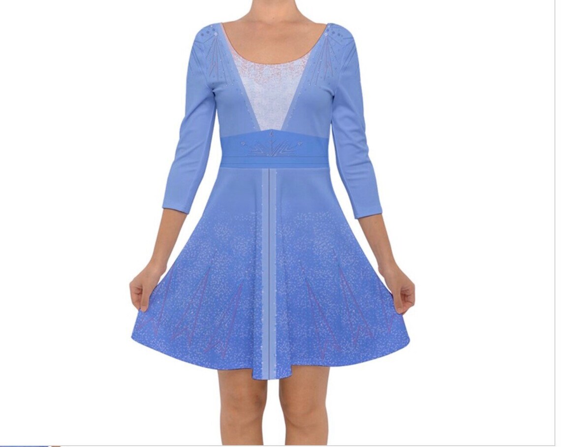Adult Elsa Dress Frozen 2 Dress Frozen 2 Costume Woman Etsy