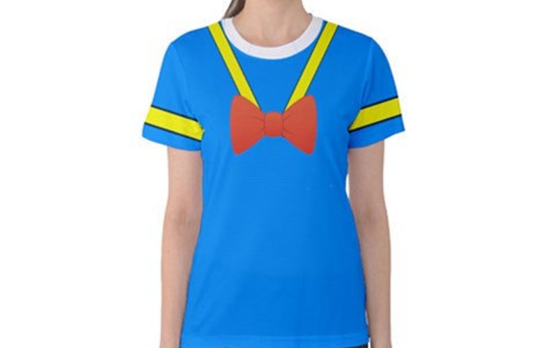 Disney Birthday Costume Donald Duck Shirt Donald Duck Shirt disneybound donald duck Donald Duck Top Adult Donald Duck Costume