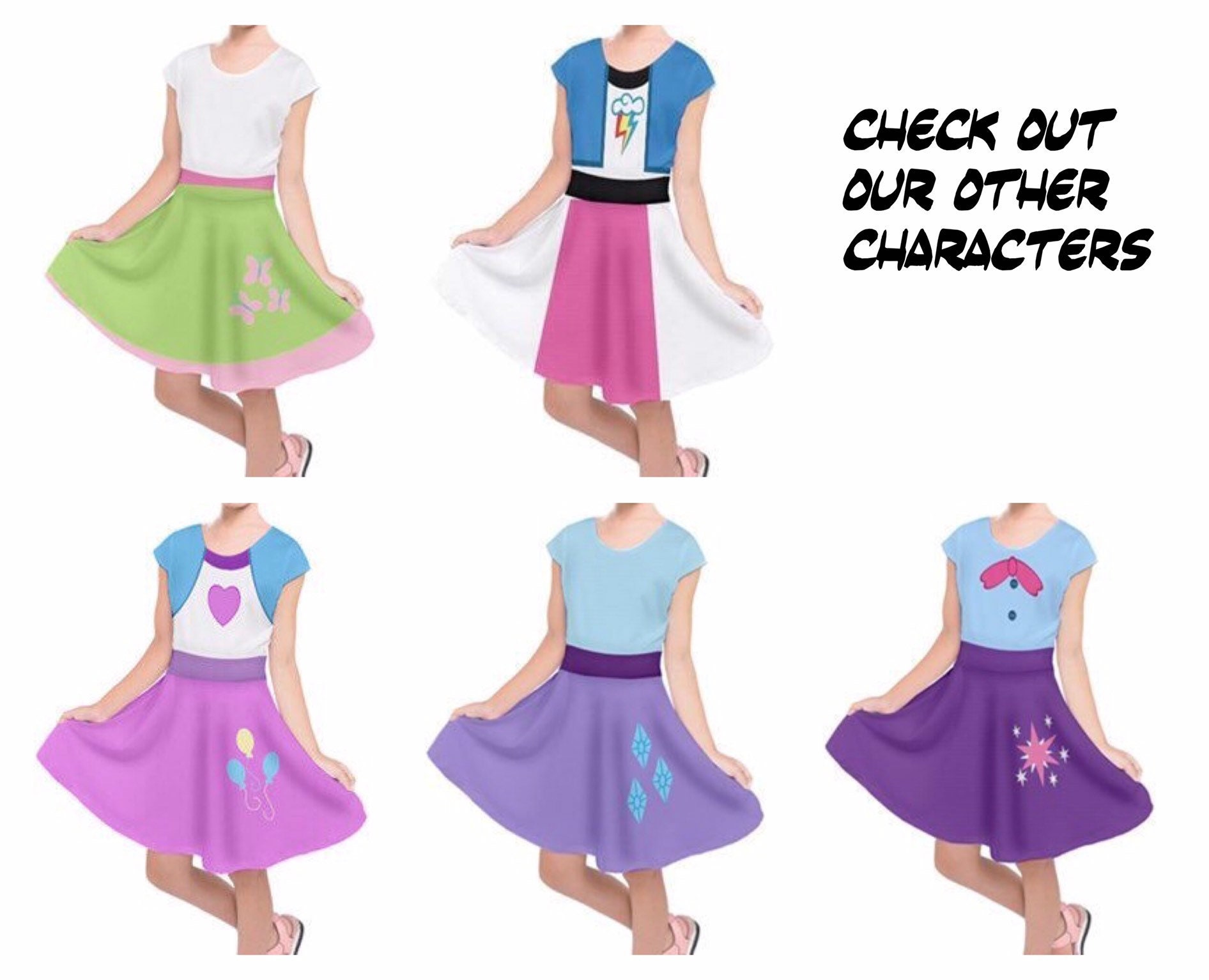 Fluttershy Dress Equestria Girls Costume MLP Costume My Etsy