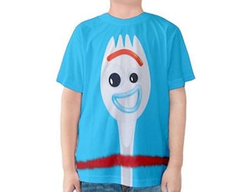 Toy story Forky Tshirt - Toddler Forky Costume - toy story - Birthday Costume - Halloween - Toy Story Costume - toddler costume