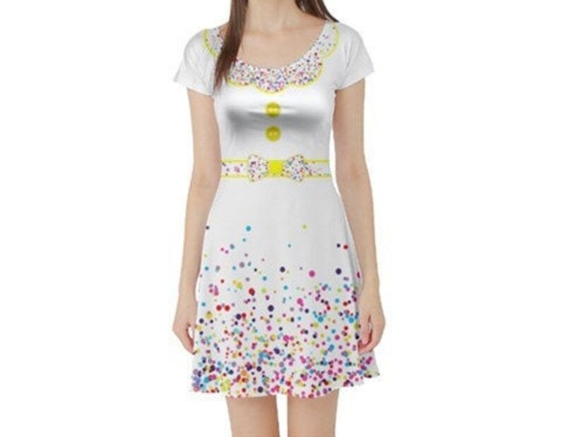 minnie pom pom dress