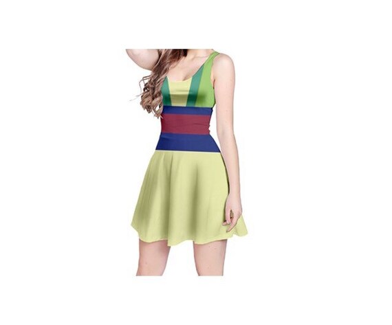 Mulan traje verde sales