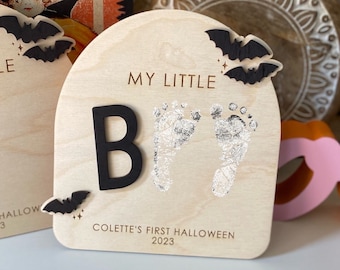 First Halloween Hand or Foot Print Display