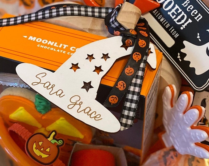 Boo Basket + Halloween Gift Tag